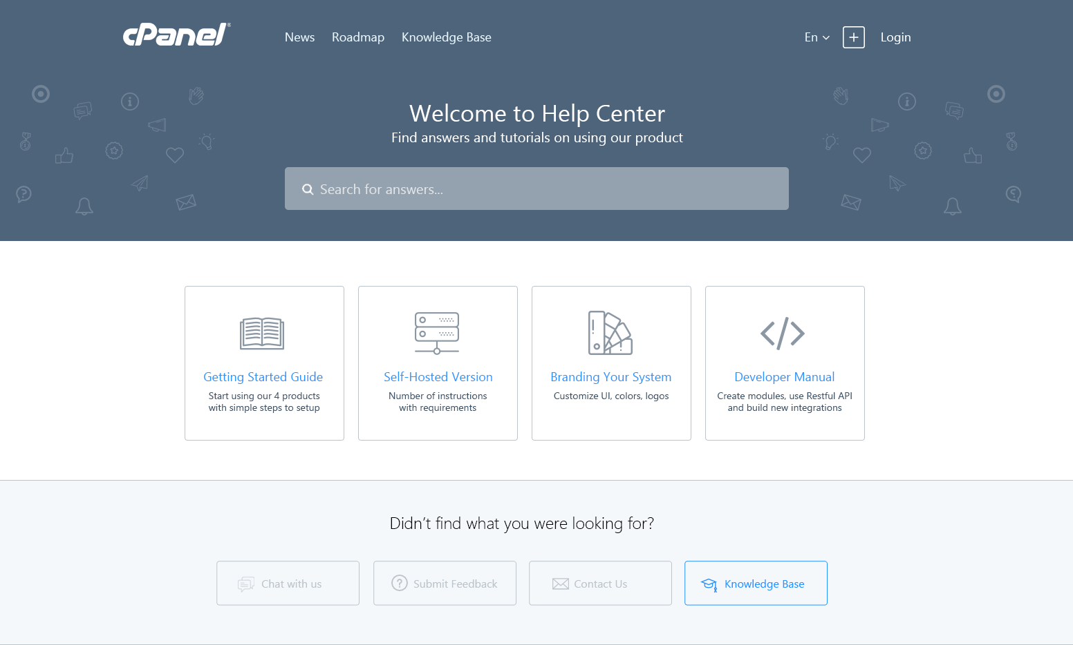 Quick Start Guide – Help Center