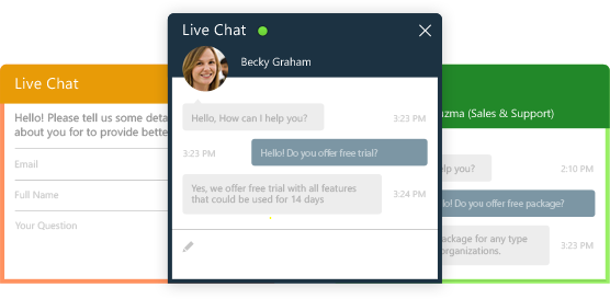 Live chat free trial